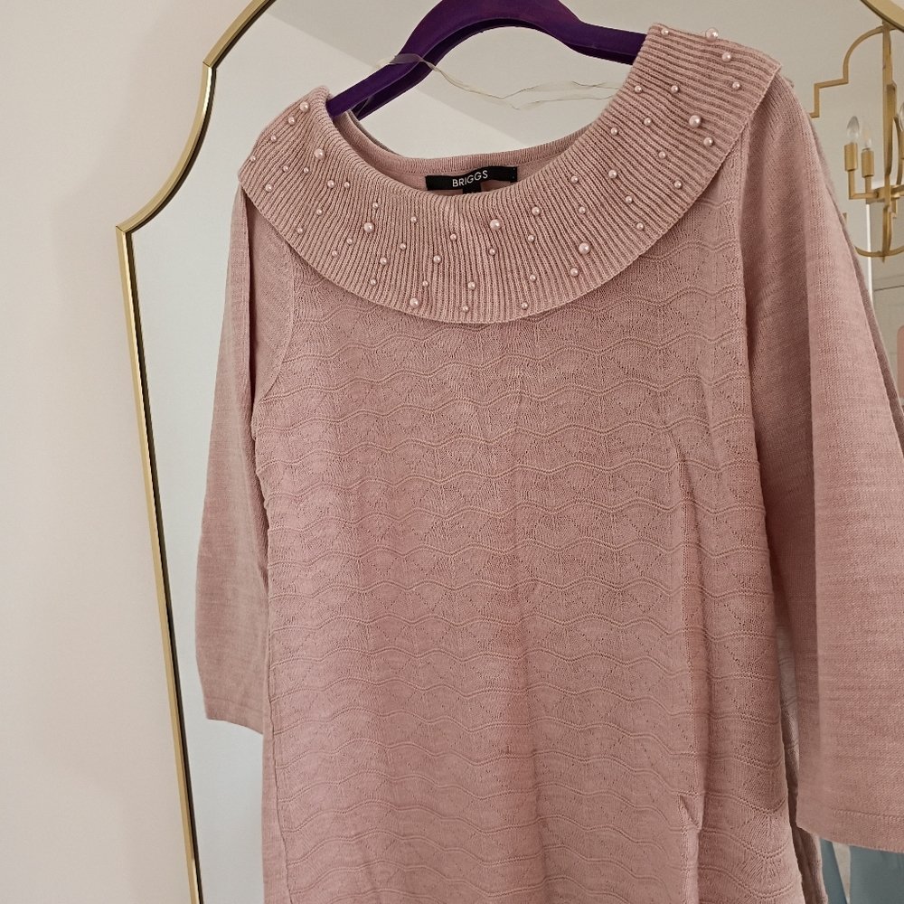 Pink Pearl Briggs Sweater